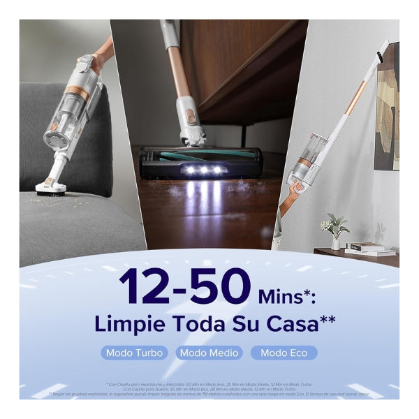 Aspiradora sin Cable 4 en 1 potente y ligera con Tecnología Antienredos®